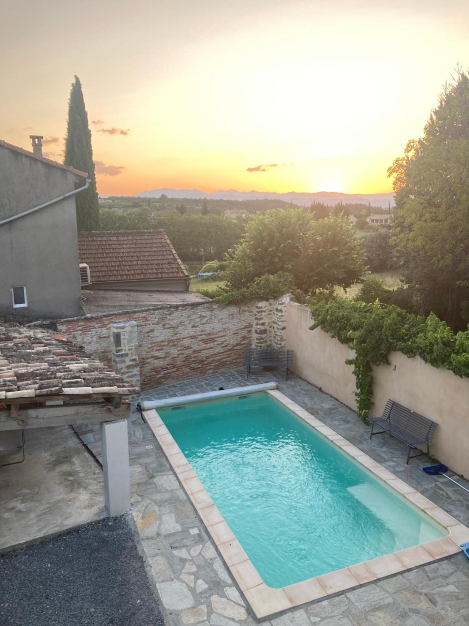 La Maison De Gabriel Villeneuve-de-Berg Esterno foto